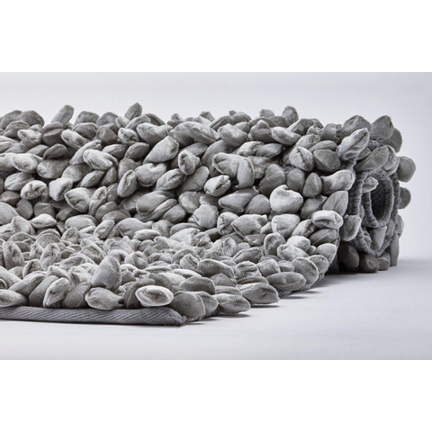 Aquanova Rocca Tapis de bain 60x60cm Gris argenté SW486115