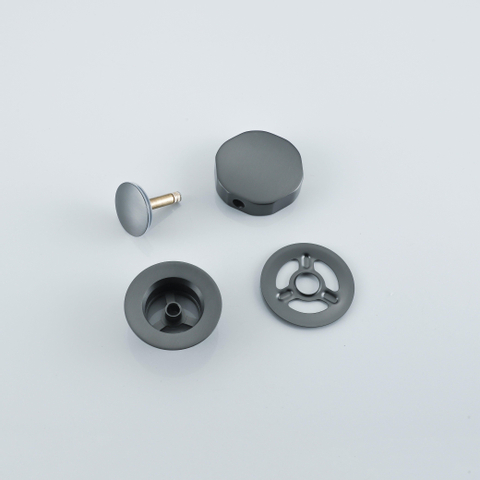 Fortifura Calvi badafvoer opbouw - draaibediening - gunmetal OUTLETSTORE STORE41386