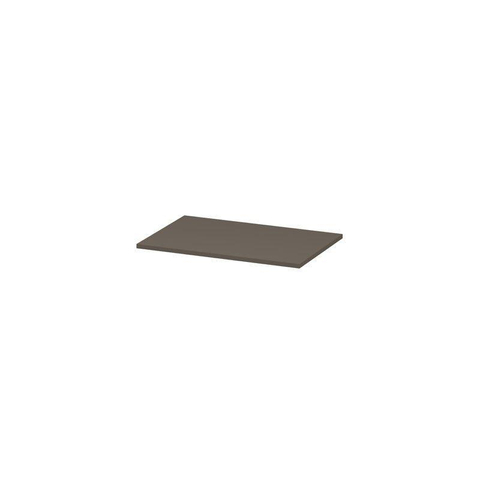 INK Topdeck Wastafelblad - 70x45x2cm - tbv onderkast - MDF lak - Mat Taupe SW68703