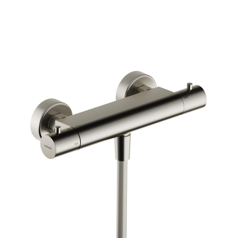 Hotbath Ace Douchemengkraan - thermostatisch - opbouw - doucheslang - geborsteld chroom SW1117579