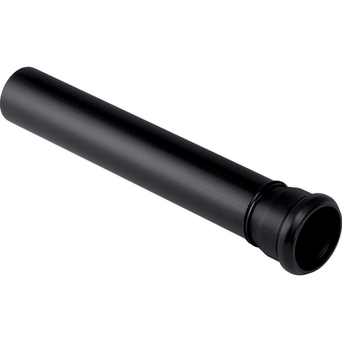 Geberit spoelbuis verlengstuk - voor inbouw reservoirs - zwart 0730064