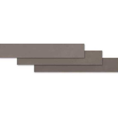 Mosa Terra Tones Tegelstroken voor wand- en vloer 10x60cm 12mm gerectificeerd R10 porcellanato Midden Warm Grijs SW670002