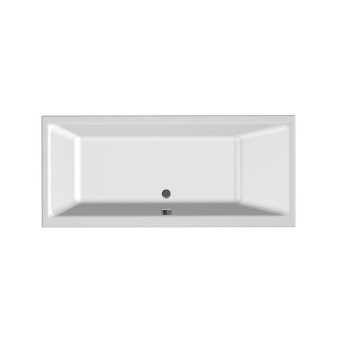 Xenz Kristal Baignoire - 170x75x48 - bonde Centrale - acrylique - blanc SW378441