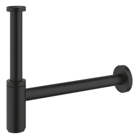 Grohe Bekersifon - 1 1/4 inch - phantom black (zwart) SW901393