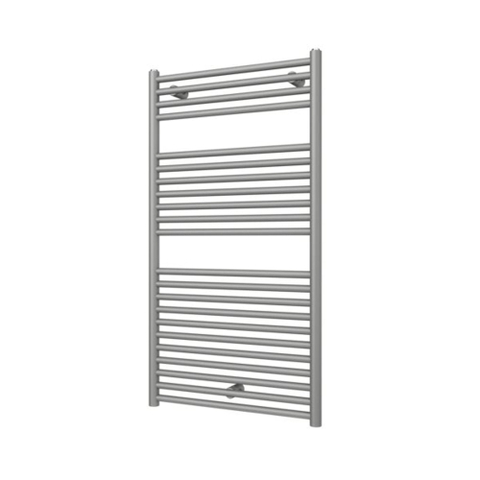 Plieger Vulcano EL elektrische radiator - Nexus zonder thermostaat - 111.1x60cm - 600 watt - parelgrijs SW796460