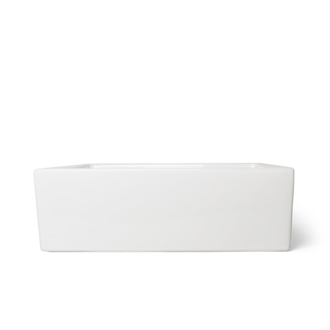 H&R Badmeubelen Elemento waskom - 40x40x12.5cm - vierkant - wit SW15792