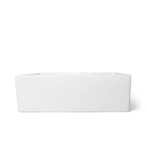 QeramiQ Elemento Vasque à poser 40x40x12.5cm carré blanc SW15792