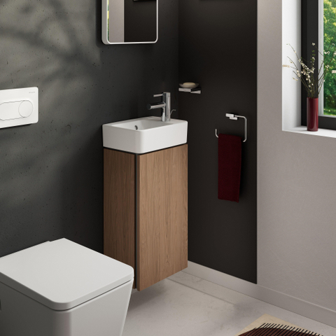 Hansgrohe Zesis s Wastafelmengkraan - 14cm - eengreeps - coolstart - push open afvoer - chroom SW1388825