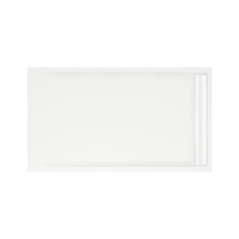 Xenz Easy Tray douchevloer - 140x80x5cm - acryl - zonder gootcover - wit SW379211