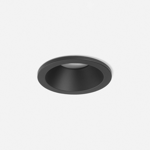 Astro Minima Round Fixed Inbouwspot - diameter 8.5cm - inbouwdiepte 11cm - IP65 - GU10 - zwart SW378106
