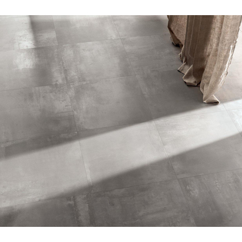 Ceralto Kubico Carreau de sol - 60x60cm - 9.0mm - rectifié - Silver SW93892