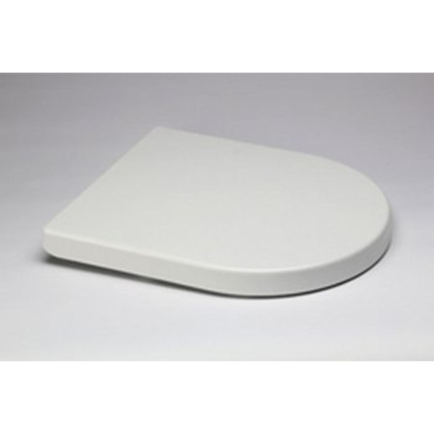 Xellanz Deeline toiletzitting - 35.6x43.3cm - d-vorm - softclose - quick release - glans wit SW17767