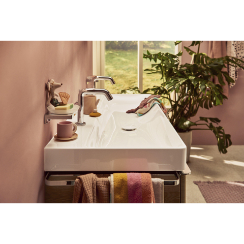 Hansgrohe Tecturis s Eengreeps wastafelkraan - 110 Fine - coolstart - zonder waste - hoogglans chroom SW918804