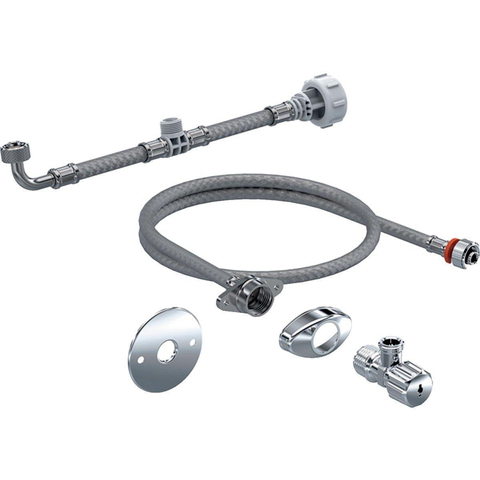 Geberit AquaClean tuma aansluitset - voor inbouwreservoir - 12cm v/douche wc SW87565