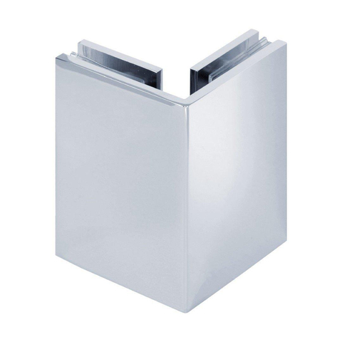 BRAUER Créer Douche à l'italienne - 110x200cm - sans profil - 30cm - paroi latérale - anti-calcaire - verre de sécurité 8mm - chrome SW223881