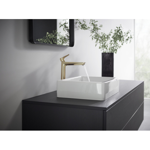 Hansgrohe Talis e 1 greeps wastafelmengkraan - 240 zo/afvoer - geborsteld brons SW528868