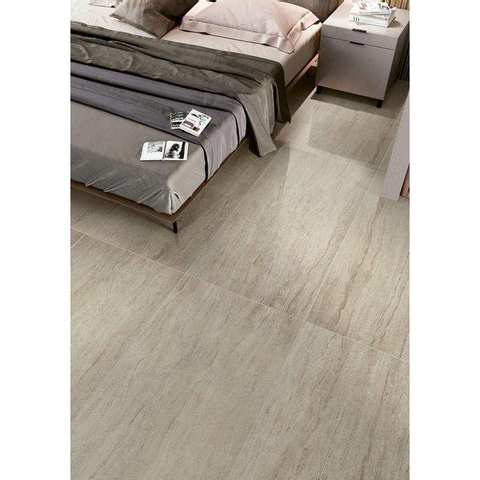 ÉCHANTILLON Ceralto Tavola Marble Carrelage sol et mur 60x120cm 10mm rectifié R10 grès cérame Bianco SW914550