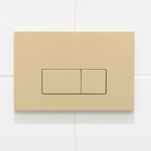 QeramiQ Dely Swirl Toiletset - 36.3x51.7cm - Geberit UP720 Duofix Sigma inbouwreservoir - slimzitting - bedieningsplaat beige - rechthoekige knoppen - beige (zwart) SW1412308