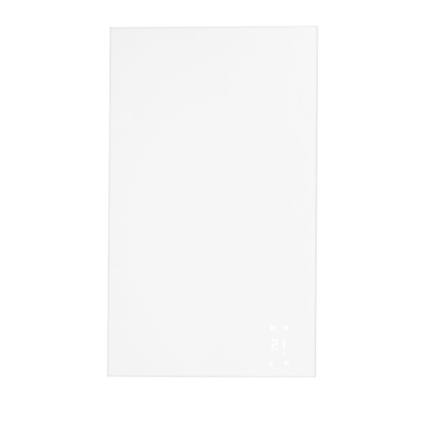 Eurom Mon Soleil Panneau infrarouge - 103.7x63.8cm - IP24 - 600watt - wifi - sol/mur - Horizontal / Vertical - métal blanc mat SW999857