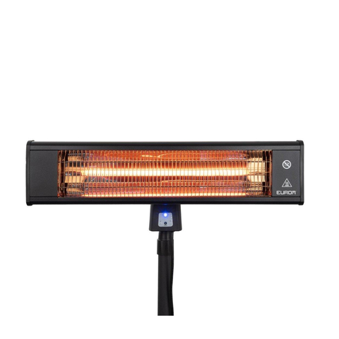 Eurom Chauffage de terrasse TH1800S Chauffage de patio 1800 watts noir SW539132