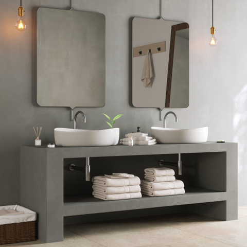 Ideavit Solidharmony vasque à poser 60x44x15,5cm Solid surface blanc mat SW97024