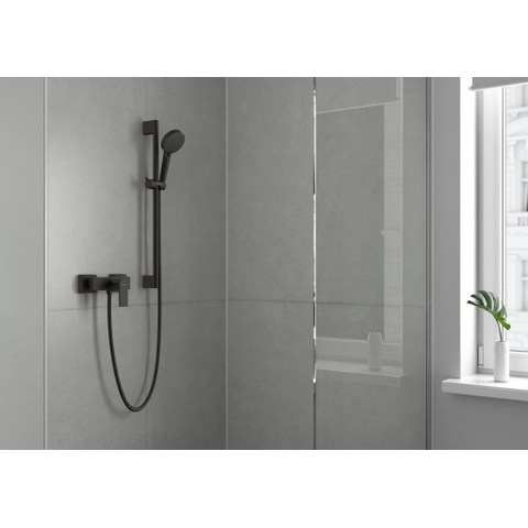 Hansgrohe Vernis Shape Eengreeps douchekraan - opbouw - hoogglans chroom SW651471