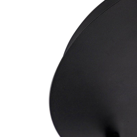 QAZQA Ducha plafonnier de salle de bains - 25x25cm - 3 spots - IP44 - noir mat SW1187202