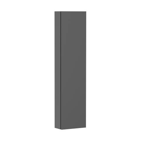 Hansgrohe Xilesa Badkamerkast - 165x40x20cm - 1 deur - scharnier links - slate - mat grijs SW1413602