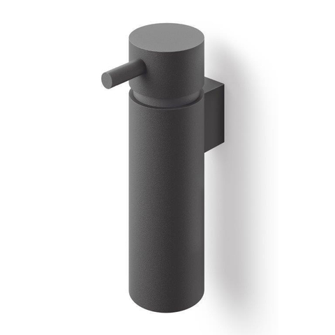 Zack Manola wand lotiondispenser 5x16.5cm RVS zwart OUTLETSTORE STORE38736