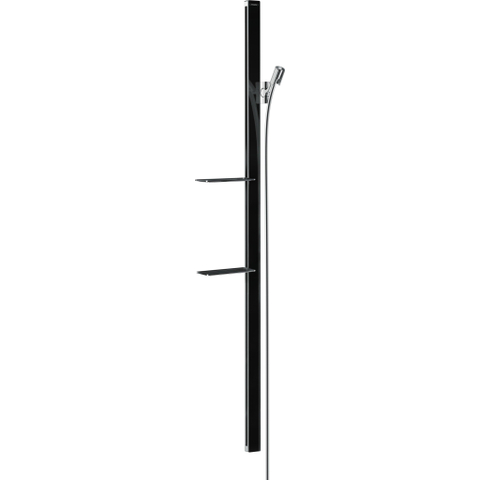 Hansgrohe Unica E - glijstang - met isiflex B - doucheslang - 160cm en casetta E zeepschaal - 150cm - hoogglans chroom SW157214