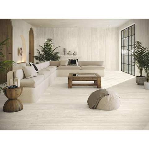 ÉCHANTILLON Terravito Dovaro Carrelage de sol et de mur - 120x120cm - rectifié - mat Beige SW1131047