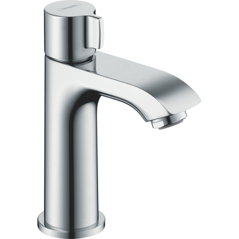 Hansgrohe Metris Toiletkraan - 100 voor koud water - zonder afvoer - hoogglans chroom 0450931