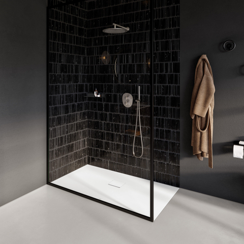 Villeroy & Boch Universal Showers regendouche arm - 408mm wand rond - Brushed Nickel (rvs) SW974348