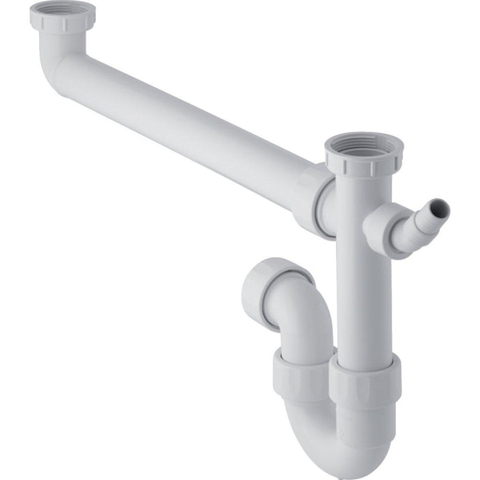 Geberit Dubbele sifon 1. 1/2 inchinch - wit SW116464