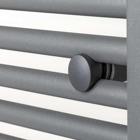 Rosani Exclusive Line 2.0 Radiateur 40x180cm 696 watt droite connexion au centre gris métallique SW204501