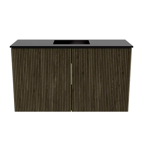Mondiaz JOYA 70cm meuble de toilette - couleur Shadow - Vasque FAYE position Milieu 1 trou de robinet couleur Urban. SW1421477