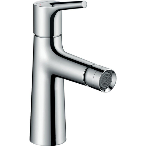 Hansgrohe Talis S 1 gats bidetkraan - met waste - hoogglans chroom SW29020