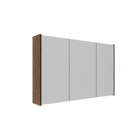 Saniclass Holz Pure spiegelkast – 100x63x16 cm – Walnoot pure SW1448807