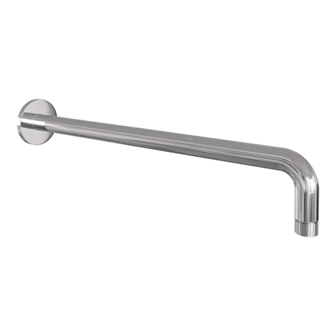 BRAUER Chrome Carving Douche de pluie thermostatique encastrée - boutons-poussoirs - SET 69 - pomme de douche 20cm - bras mural courbé - douchette 3 jets - flexible de douche - barre de douche intégrée - chrome SW925522