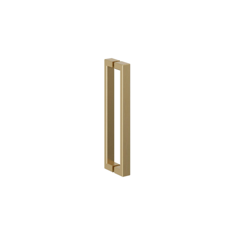 Crosswater Asura Handvat - 34cm - gecanneleerd - geborsteld messing (goud) SW1176432