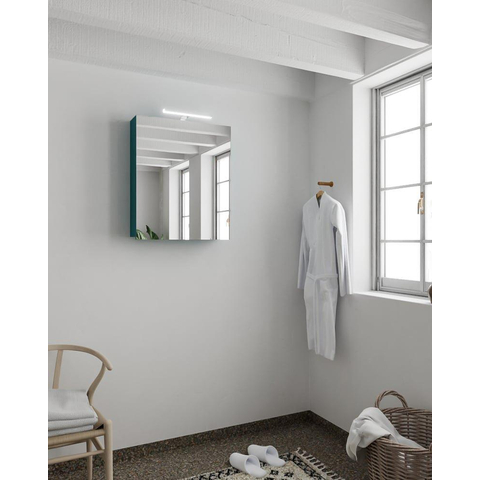 Mondiaz CUBB spiegelkast – 60x70x18 cm – 1 deur – Smag (groen) SW411253