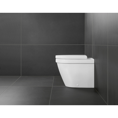 Villeroy & Boch Architectura Diepspoelcloset - zonder spoelrand staand - White Alpine (glans wit) SW479534