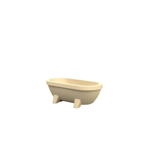 Gardentub Baignoire îlot (extérieur) - 194x94x66cm - synthétique - compatible à l'extérieur - sand dune mat (beige) SW1017089