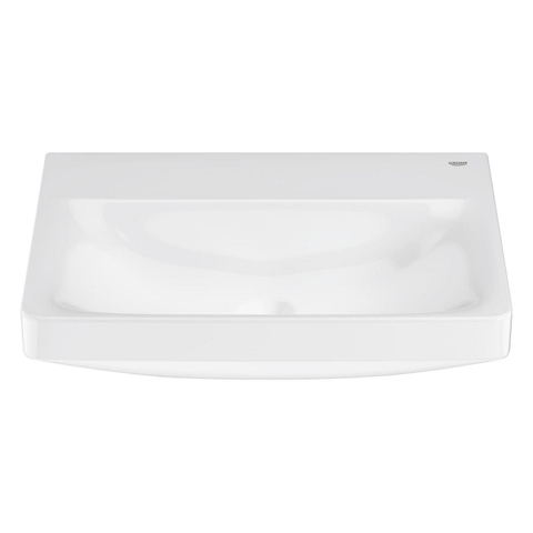 Grohe Euro Ceramic Wastafel - vrijhangend - 60x 47cm - zonder kraangat - zonder overloop - exclusief wandbevestiging - alpine wit SW1234873