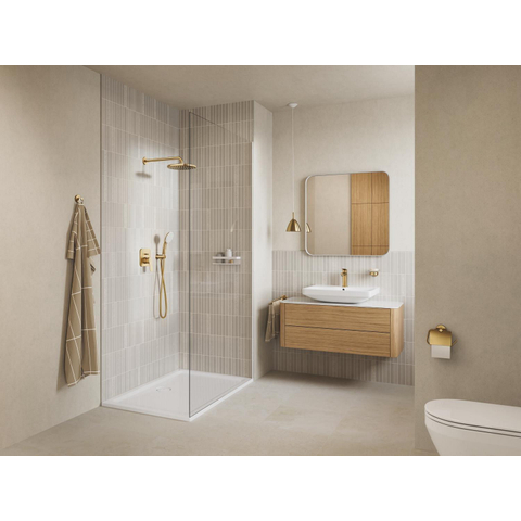 GROHE Tempesta 110 douchette - avec support 3 jets - cool sunrise brossé (doré) SW1587937