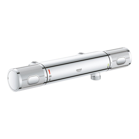 GROHE Grohtherm 1000 performance thermostatische opbouw douchemengkraan chroom TWEEDEKANS OUT12459