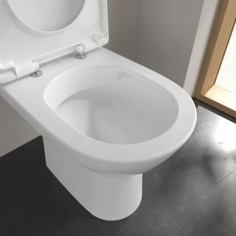 Villeroy & Boch O.novo Compact cuvette WC à poser double chasse à fond profond DirectFlush 36x61cm - sans réservoir blanc SW68865