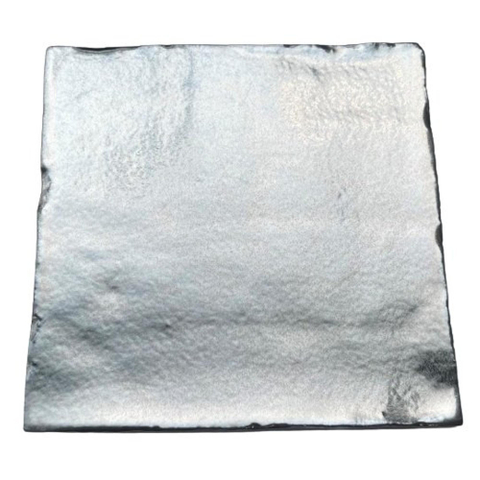ÉCHANTILLON Terravito Viondo carreau mural - 13x13cm - 10mm - Carré - Argent brillant SW735668