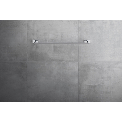Duravit Karree Handdoekhouder - 70x668x35mm - hoogglans chroom SW55124