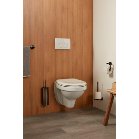 Haceka Kosmos Porte-serviettes - 61cm - simple - graphite gunmetal SW654116